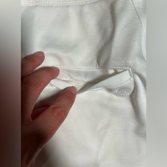 Tory Sport White Skort with Zipper Pockets- M - Picture 10 of 12